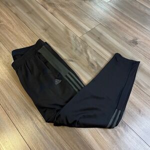 Adidas Men's Black Primegreen Track Pants Size XL Athletic Joggers Bin N-200